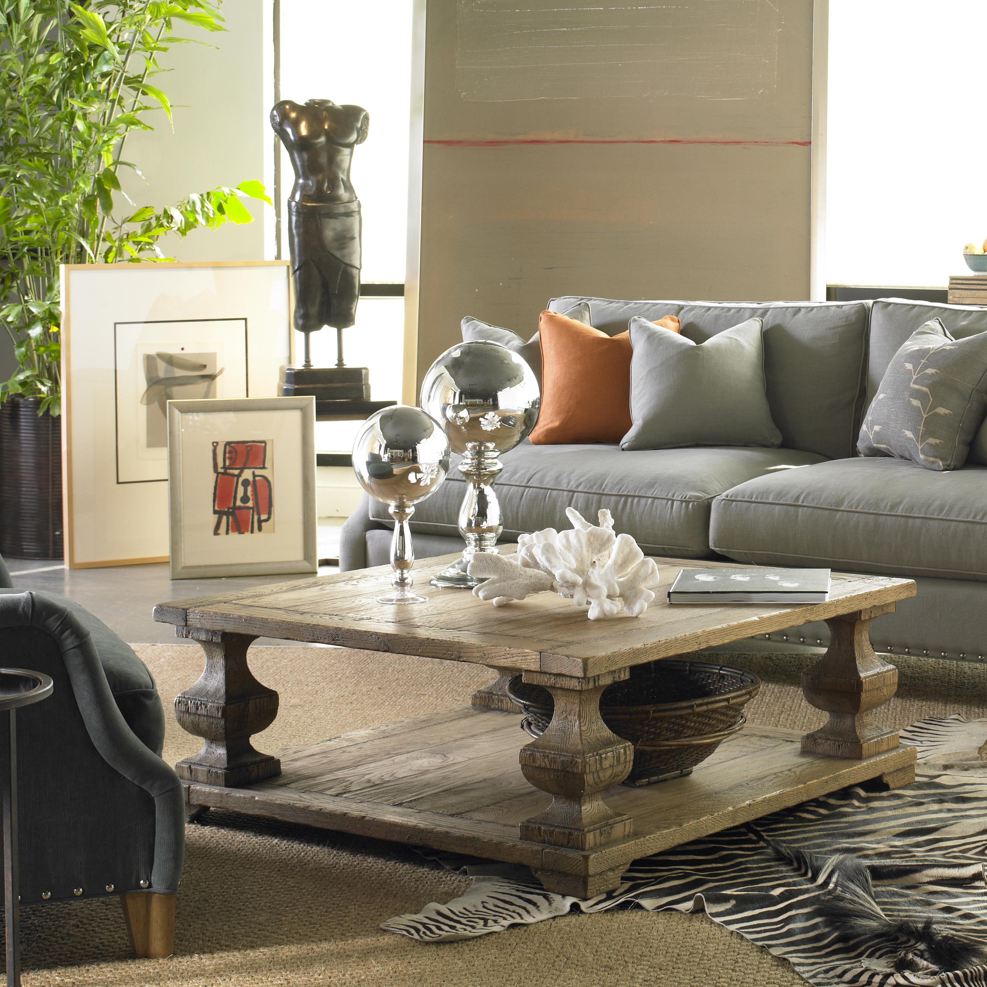 Sherrill Occasional Parisian Loft Square Cocktail Table